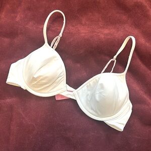 Vintage PINK VS T Shirt Bra Size 34A Lightly Padded